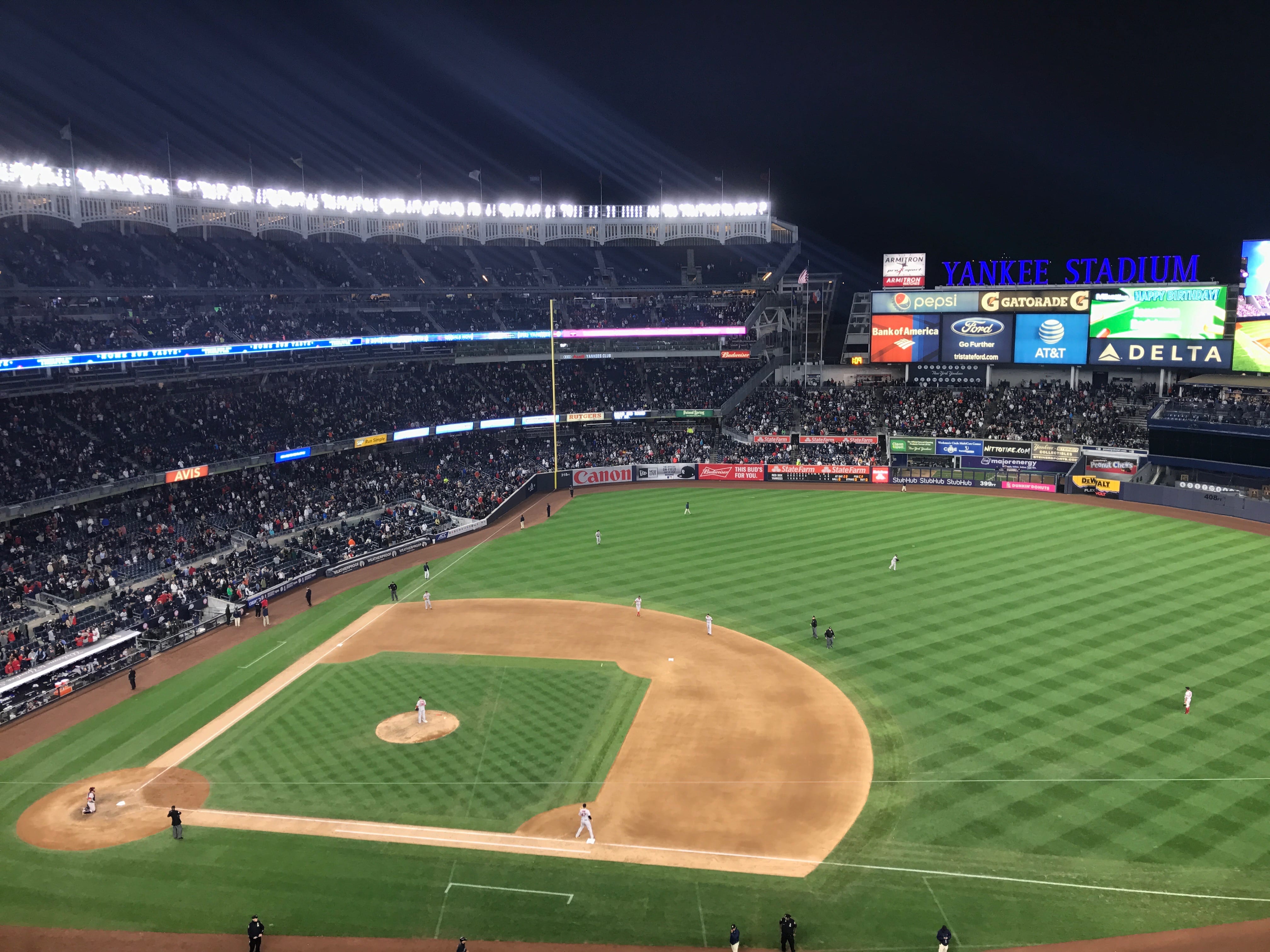 View from Yankees Stadium