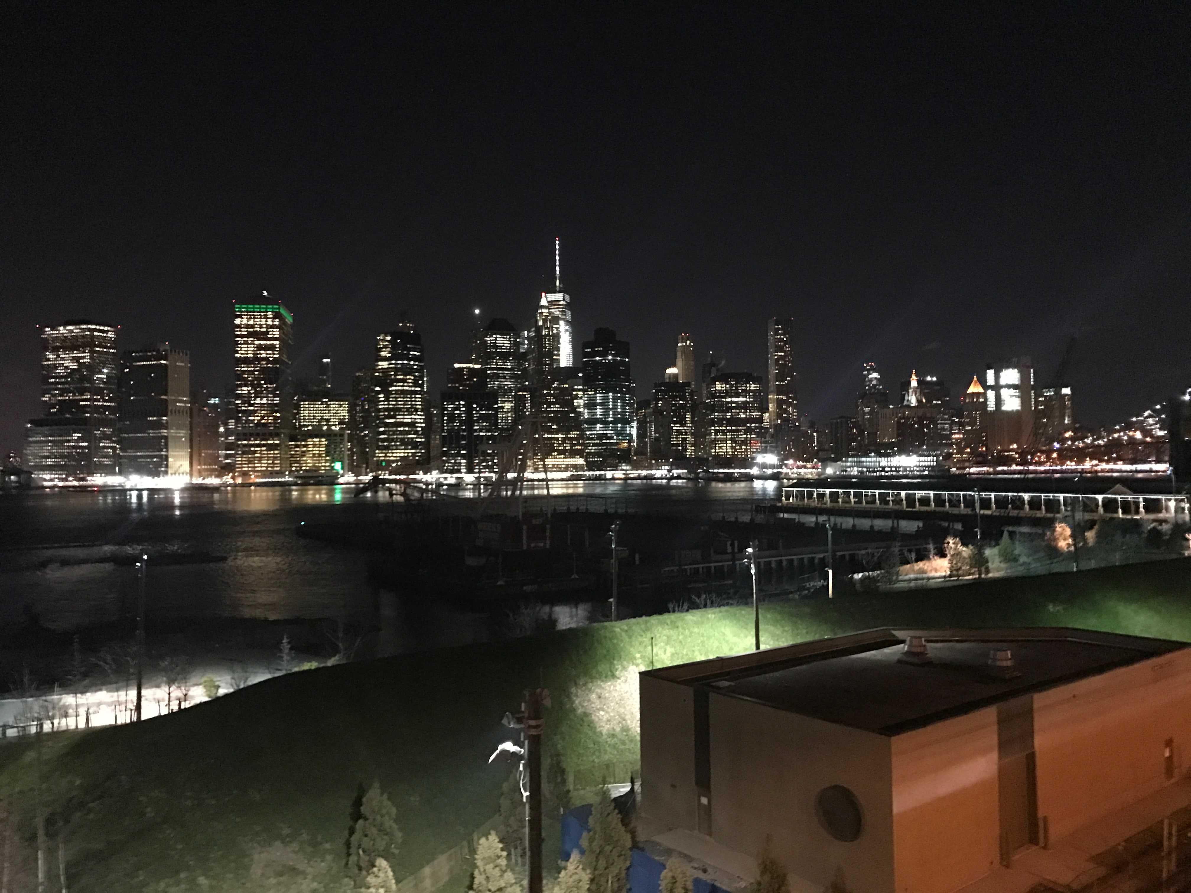 View of New York City skyline from Brooklyn Heights Promenade